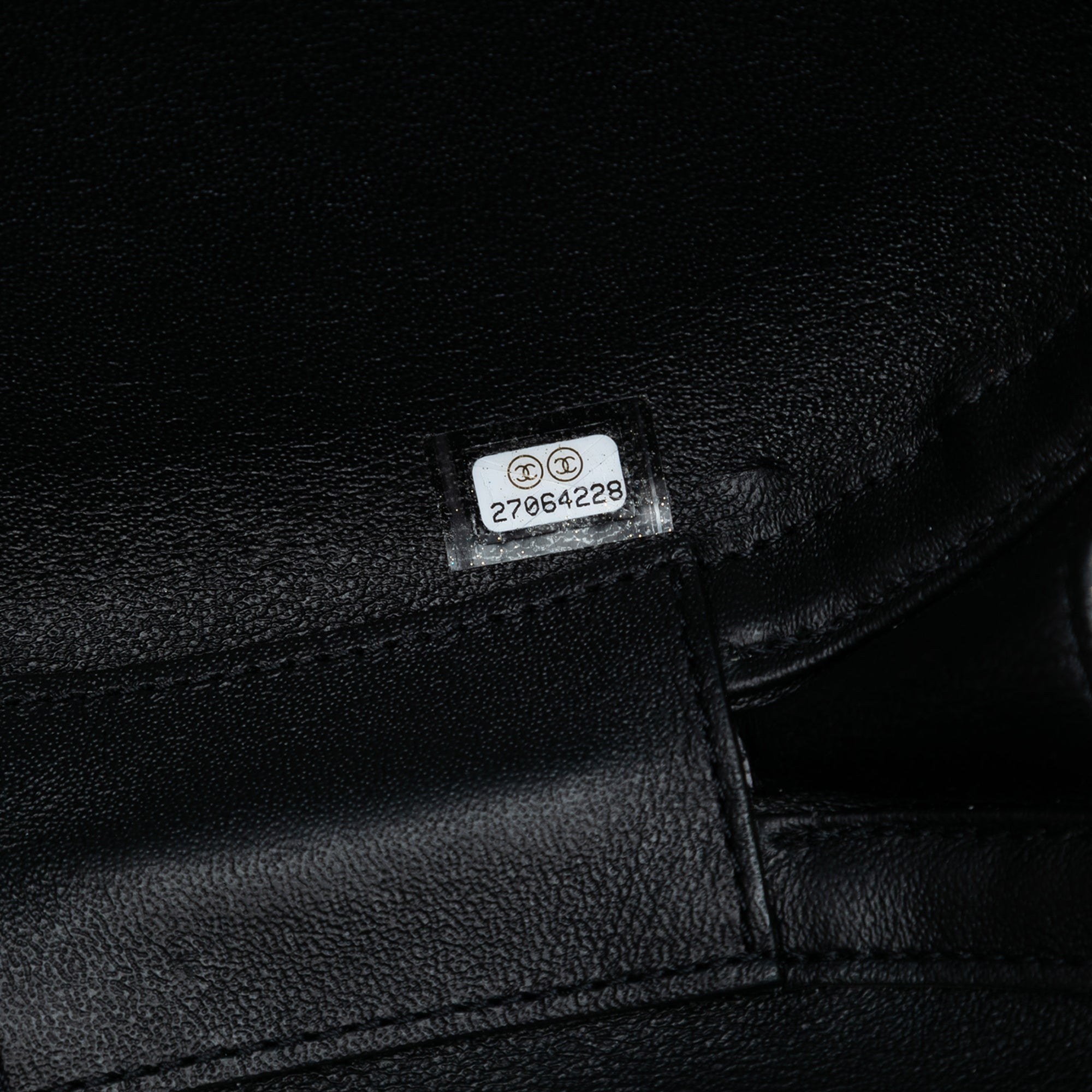 Chevron Stitched Calfskin La Pausa Evening Bag