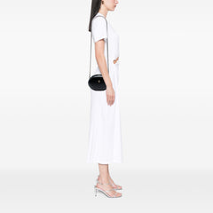 Chevron Stitched Calfskin La Pausa Evening Bag