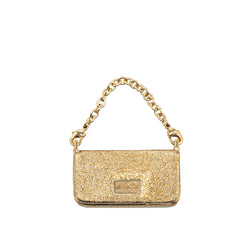 Gold Plated Baguette Bag Charm