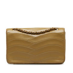 Small Wave Lambskin Flap Bag