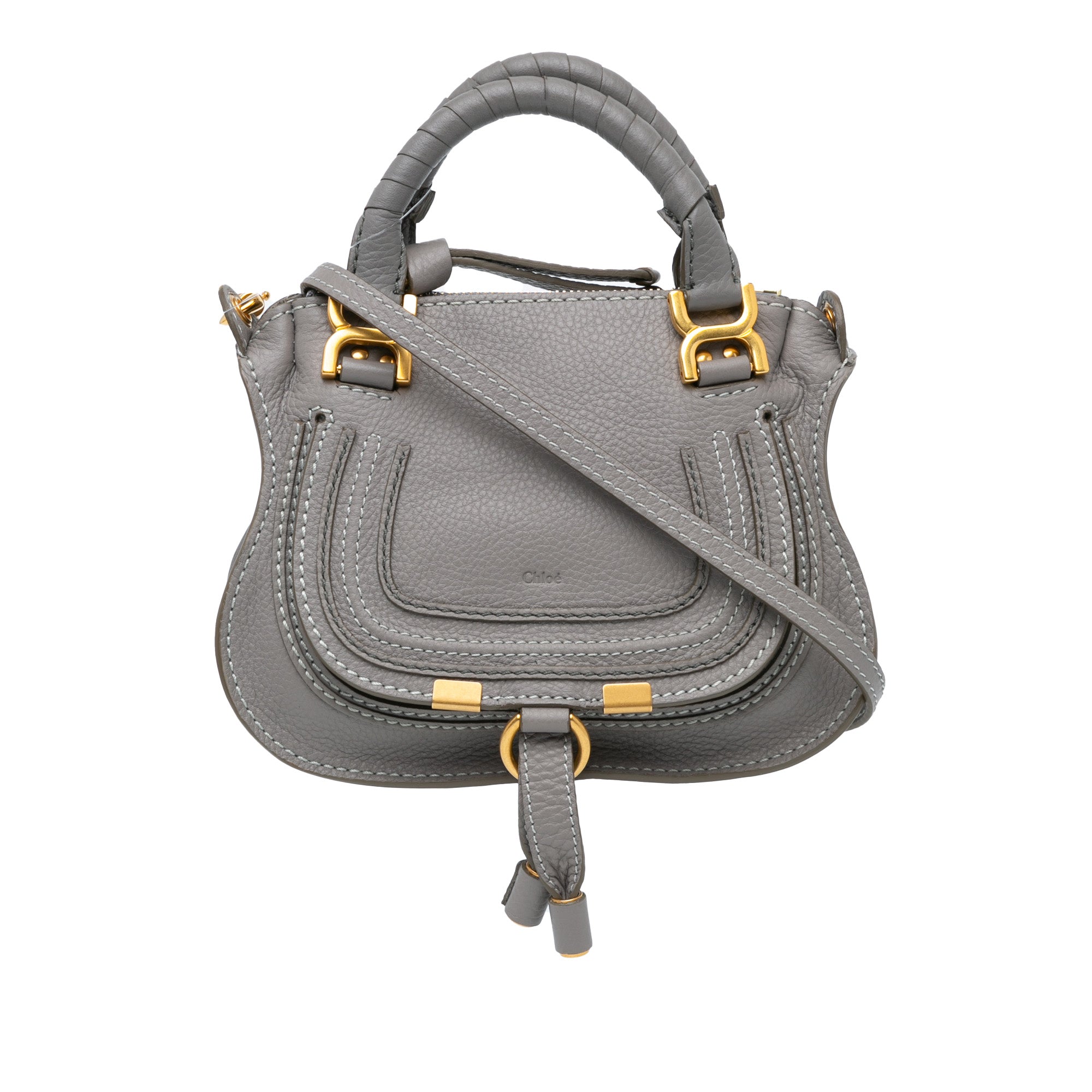 Mini Leather Marcie Satchel