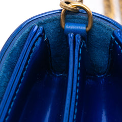 Studded Patent Diorama Vertical Clutch