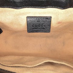 GG Marmont Matelasse Canvas Top Handle Bag
