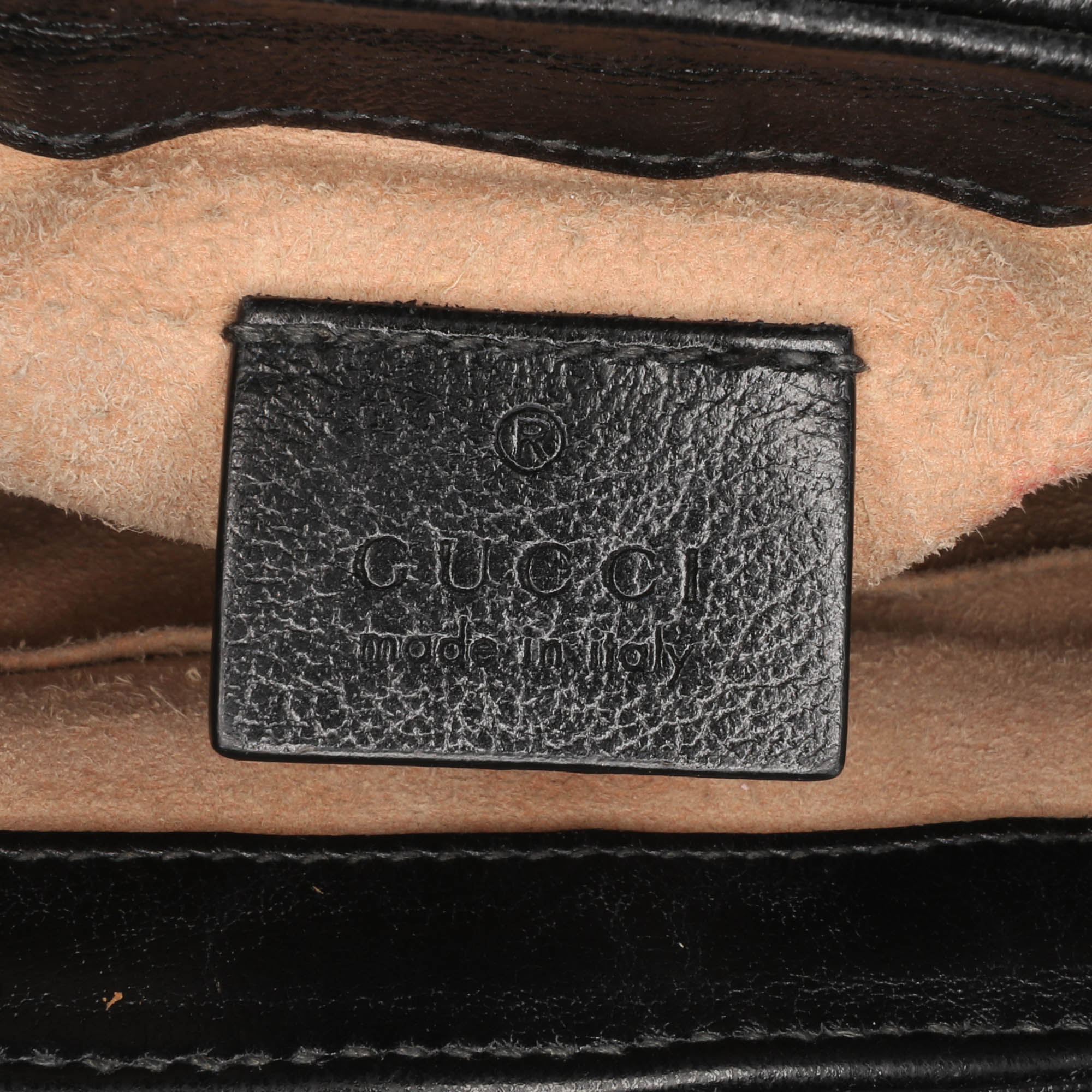 GG Marmont Matelasse Canvas Top Handle Bag