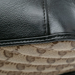 GG Marmont Matelasse Canvas Top Handle Bag