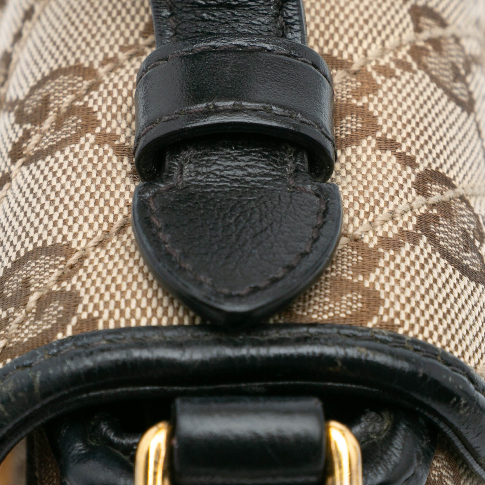 GG Marmont Matelasse Canvas Top Handle Bag