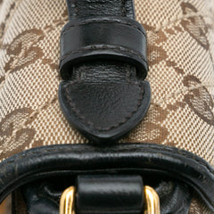 GG Marmont Matelasse Canvas Top Handle Bag