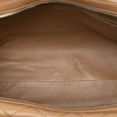 CC Quilted Caviar Stitched Bowler Bag