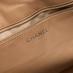 CC Quilted Caviar Stitched Bowler Bag