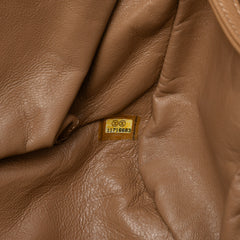 CC Quilted Caviar Stitched Bowler Bag