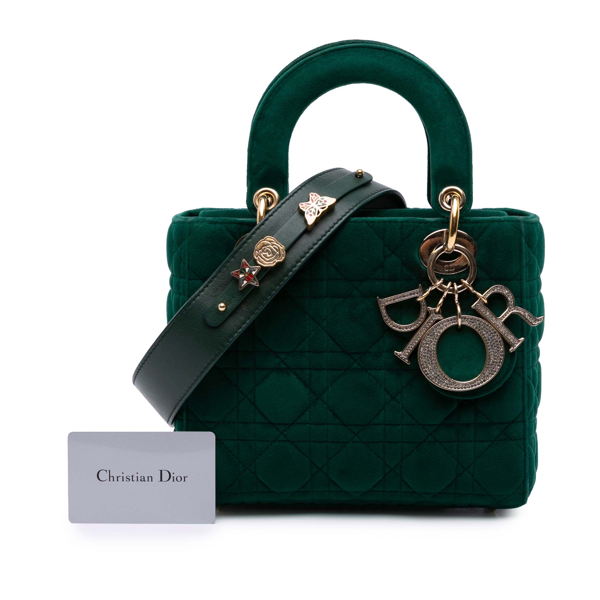 Small Velvet Cannage My ABCDior Lady Dior