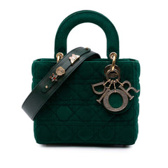 Small Velvet Cannage My ABCDior Lady Dior