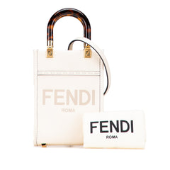 Mini Leather Sunshine Shopper Tote