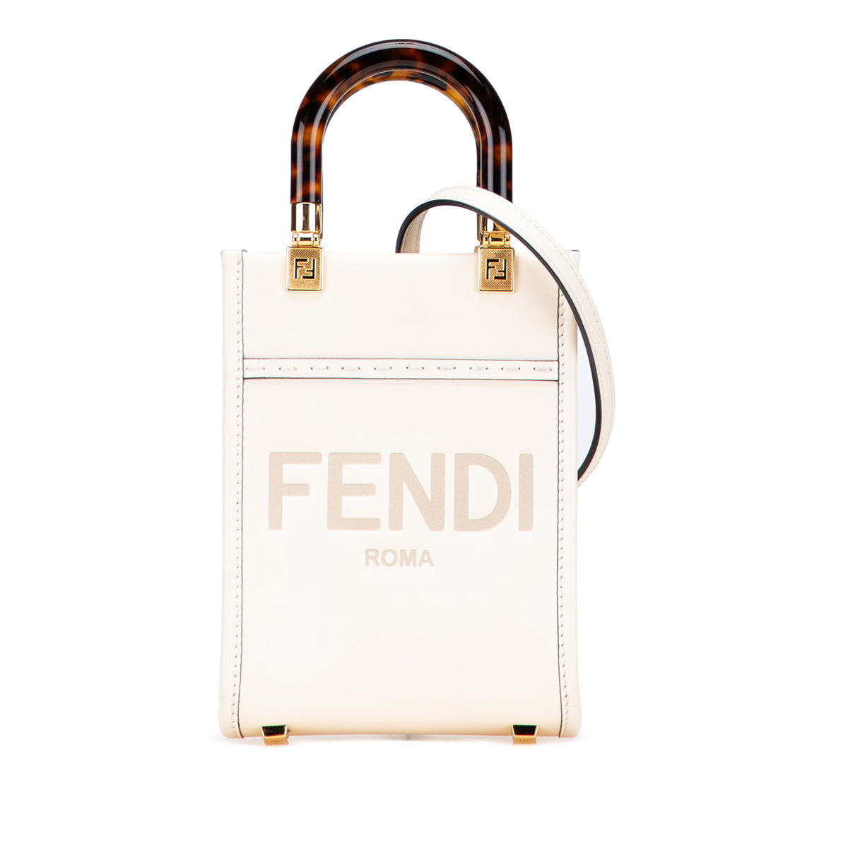 Mini Leather Sunshine Shopper Tote