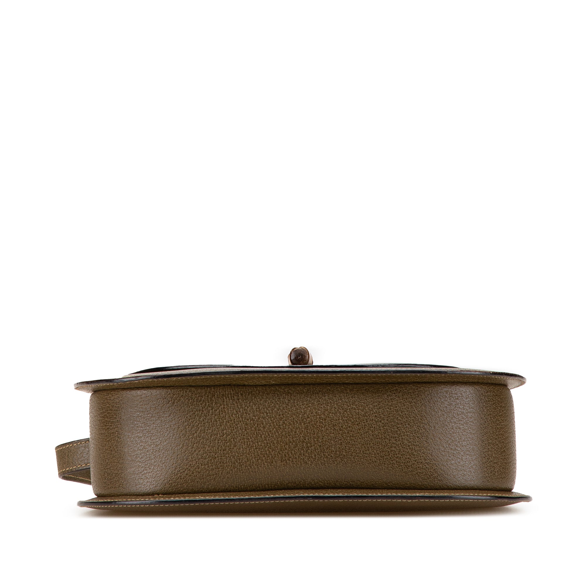 Leather Bamboo Crossbody