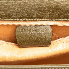 Leather Bamboo Crossbody