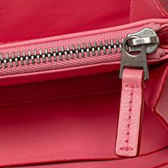 Intrecciato Zip Around Long Wallet