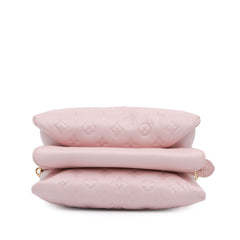 Monogram Embossed Puffy Lambskin Coussin PM