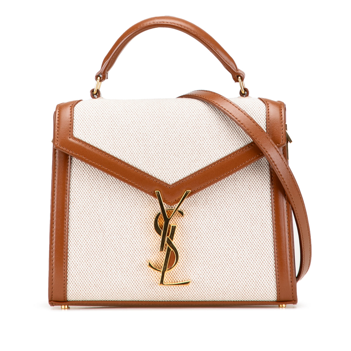 Mini Canvas Monogram Cassandra Top Handle Bag
