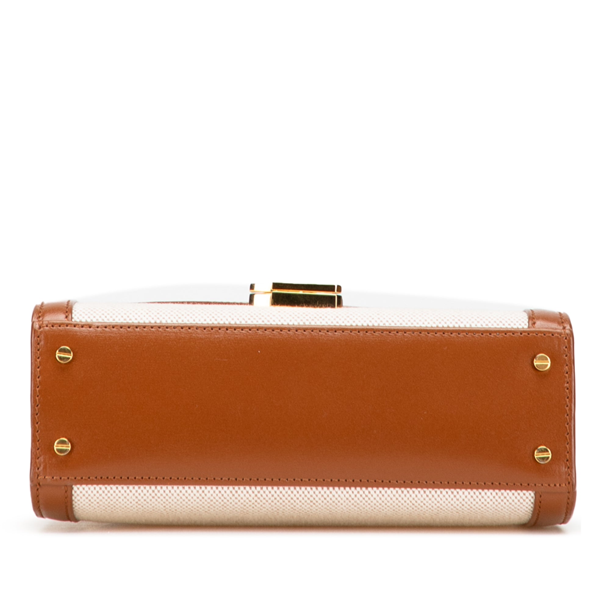 Mini Canvas Monogram Cassandra Top Handle Bag