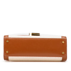 Mini Canvas Monogram Cassandra Top Handle Bag