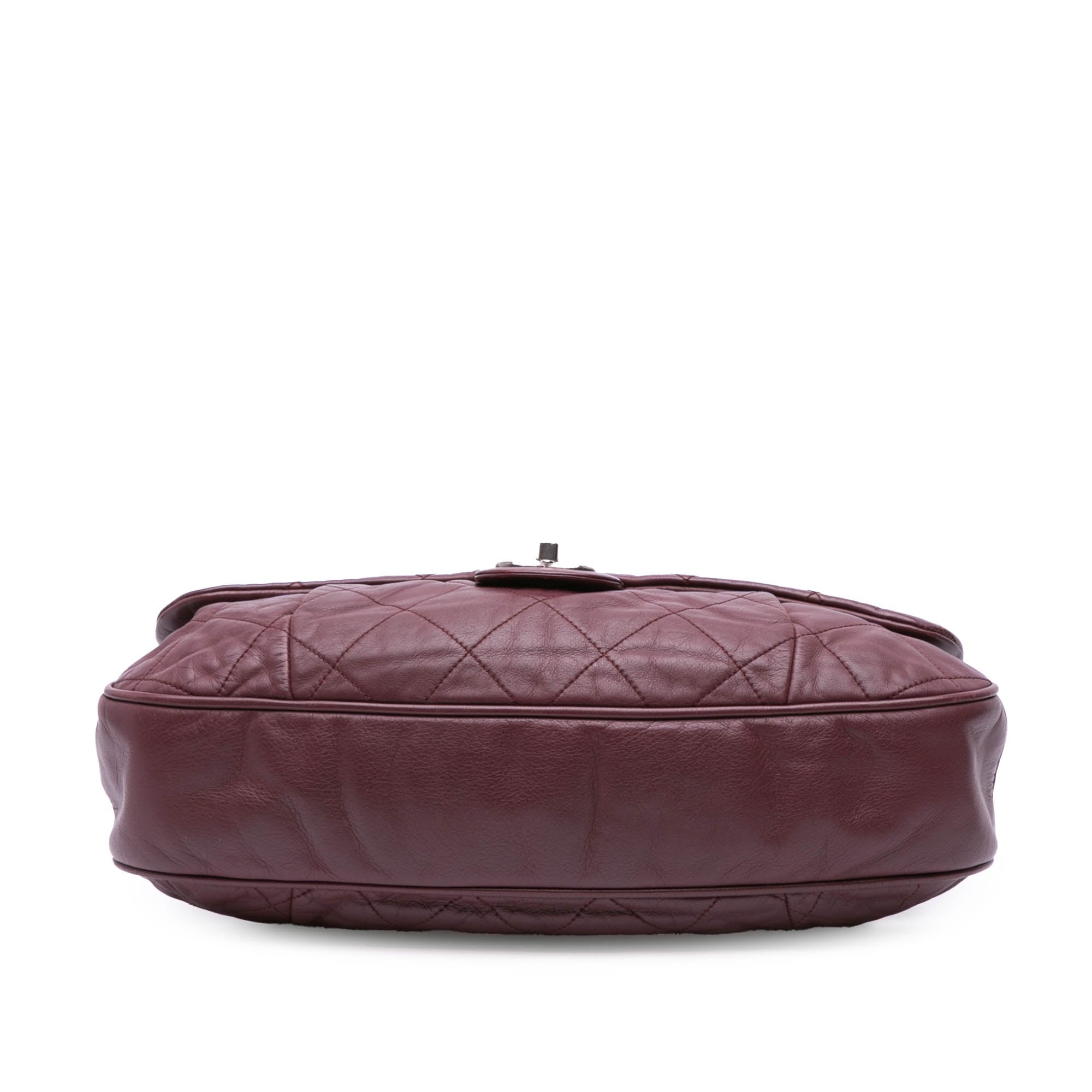 Quilted Calfskin Coco Pleats Flap