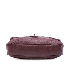 Quilted Calfskin Coco Pleats Flap