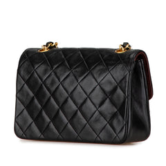 Mini Quilted Lambskin CC Single Flap