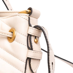 GG Marmont Matelasse Leather Bucket Bag