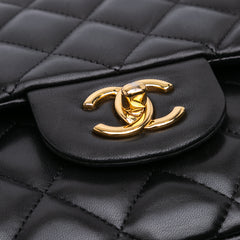 Jumbo Classic Lambskin Double Flap