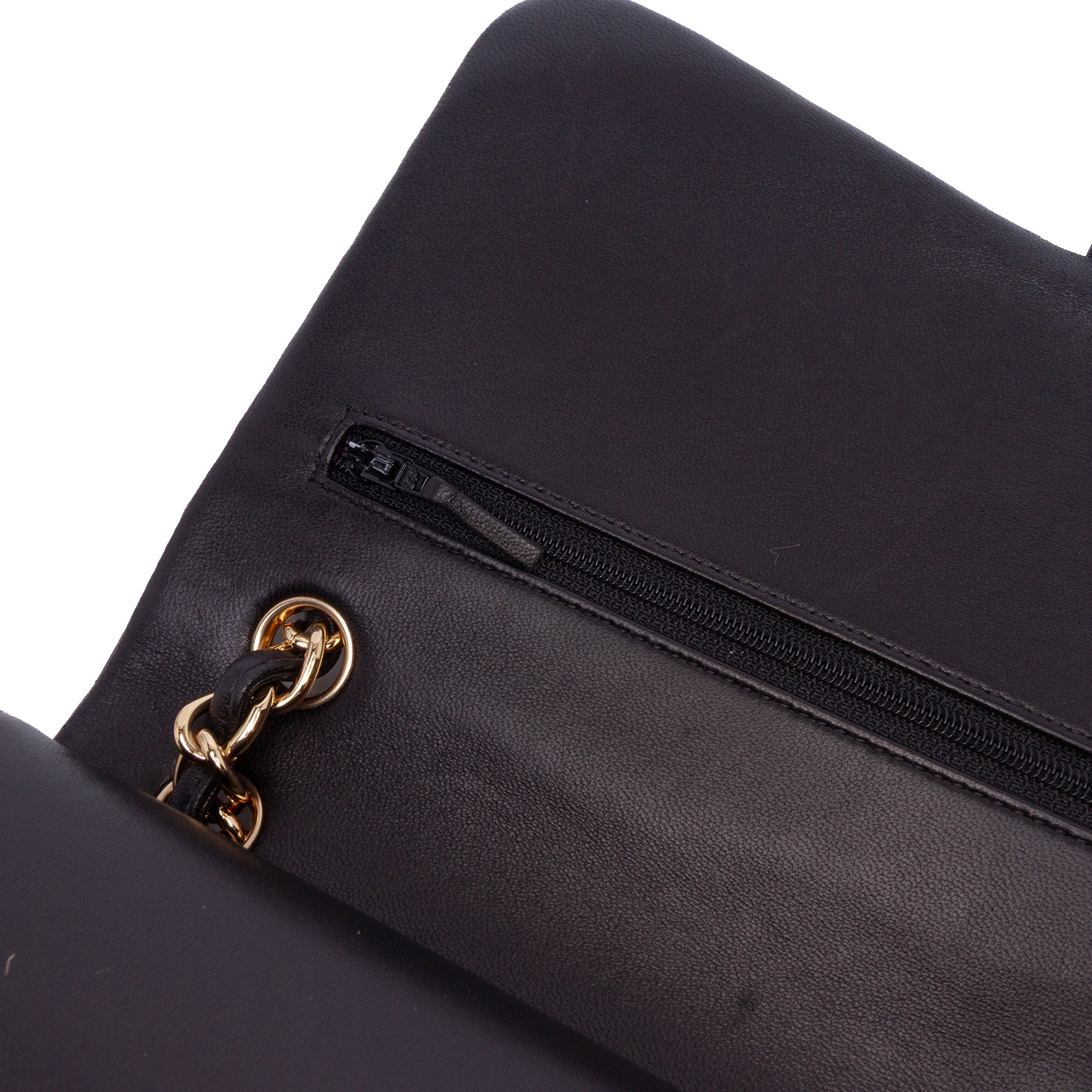 Jumbo Classic Lambskin Double Flap