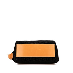 C Macadam Suede Shoulder Bag