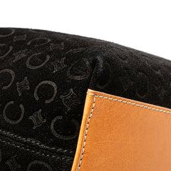 C Macadam Suede Shoulder Bag