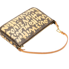 Stephen Sprouse Monogram Graffiti Pochette Accessoires