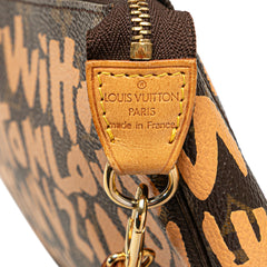 Stephen Sprouse Monogram Graffiti Pochette Accessoires