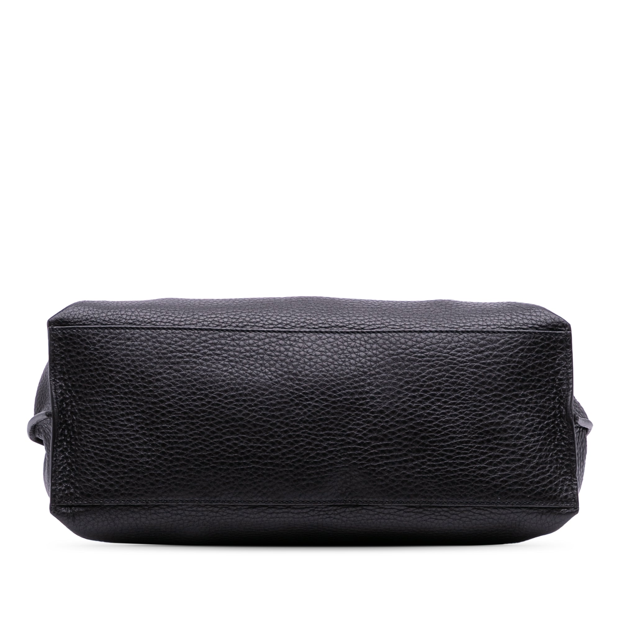 Medium Leather Bamboo Daily Satchel