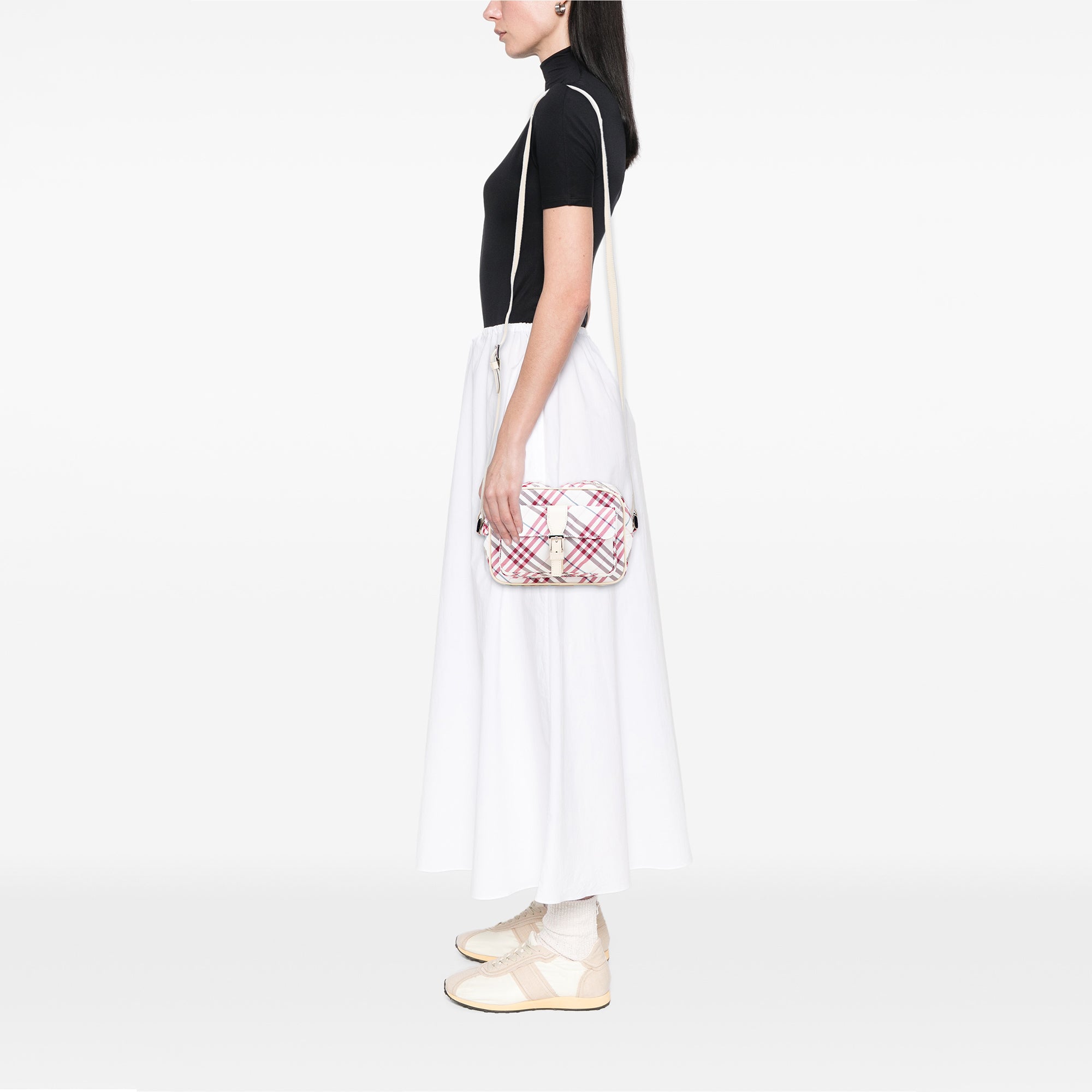 Nova Check Canvas Crossbody