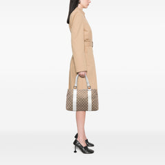 Medium GG Canvas Bamboo Libeccio Tote