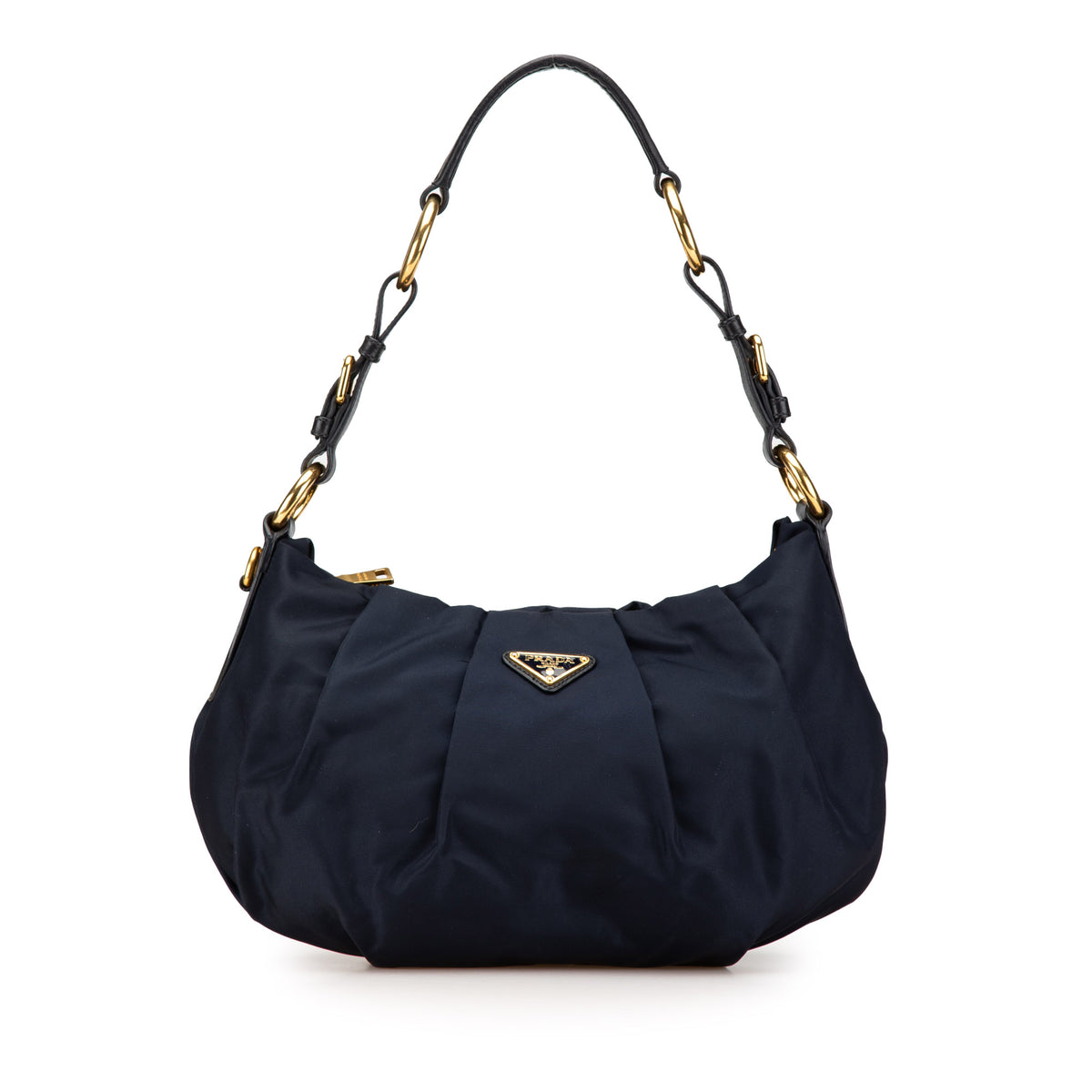 Tessuto Pleated Shoulder Bag