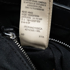 Baby Banner Studded Leather and House Check Tote