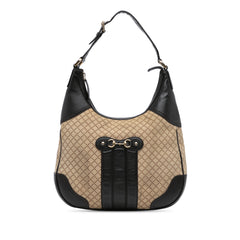 Diamante Canvas Catherine Shoulder Bag