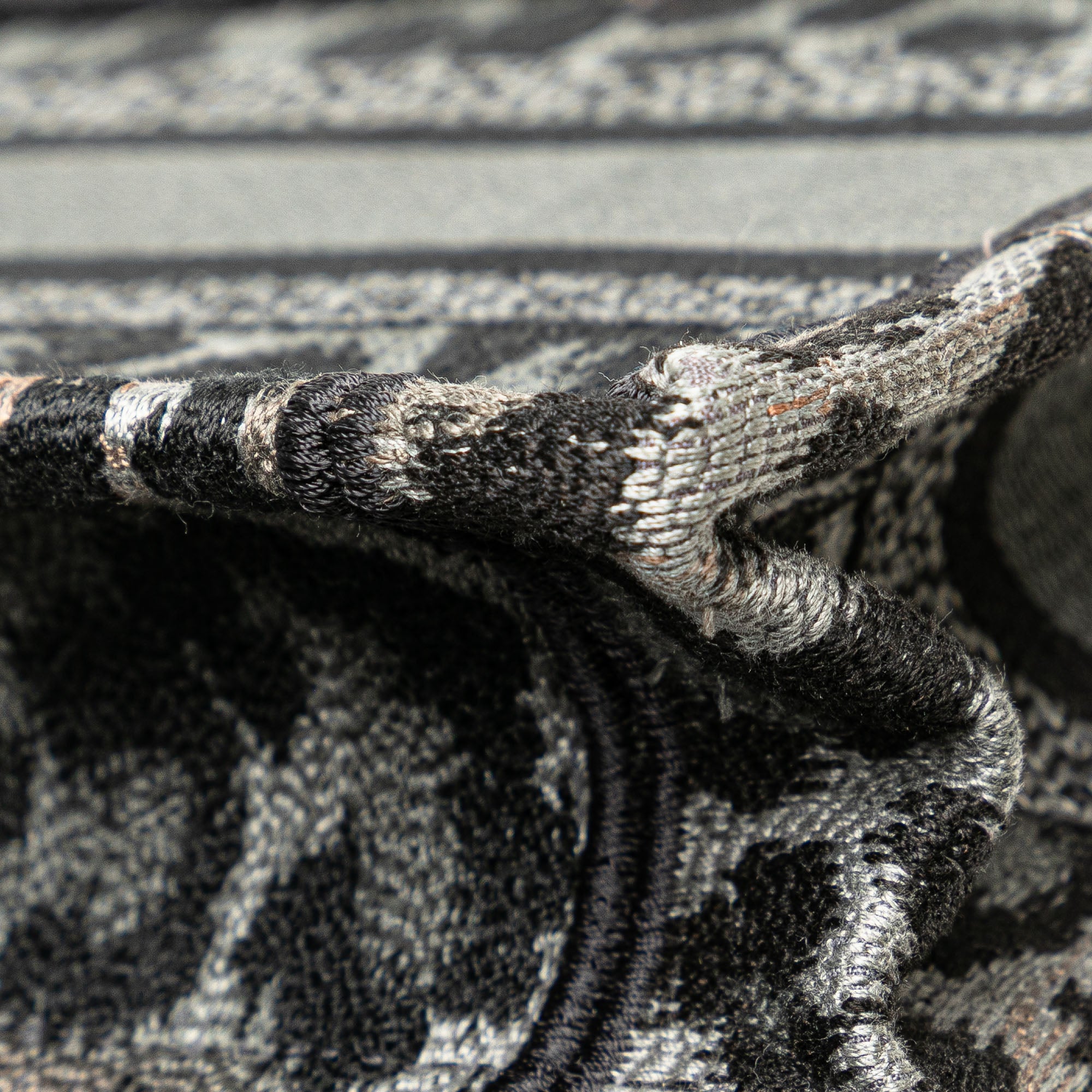 Mizza Mini Embroidered Canvas Leopard Book Tote