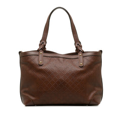 Leather Diamante Craft Tote Bag_0