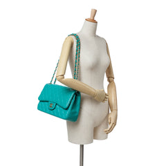Jumbo Classic Lambskin Double Flap