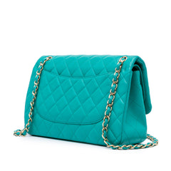 Jumbo Classic Lambskin Double Flap