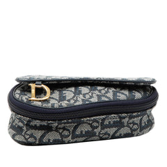 Diorissimo Canvas Saddle Pouch