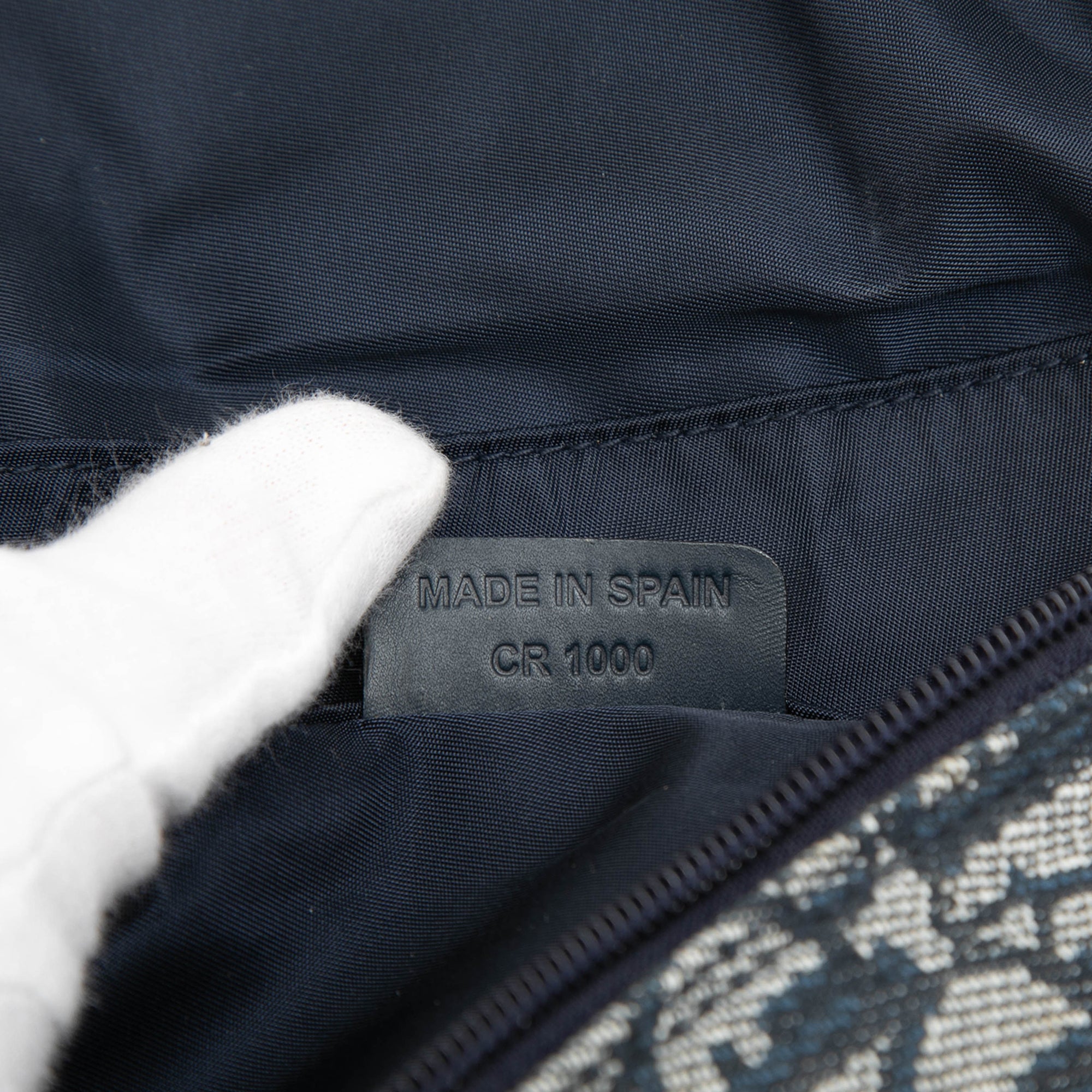 Diorissimo Canvas Saddle Pouch