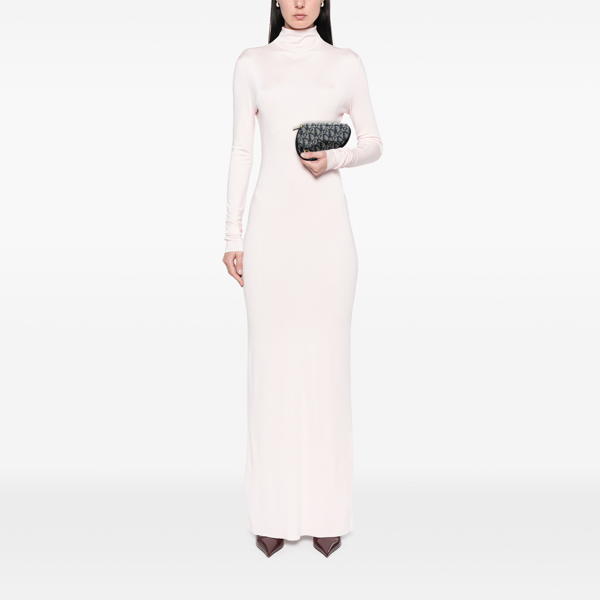 Diorissimo Canvas Saddle Pouch