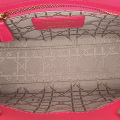 Mini Lambskin Cannage Lady Dior
