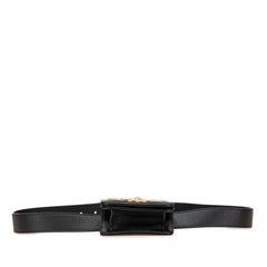 Mini GG Marmont Matelasse Leather Animal Studs Belt Pouch Bag